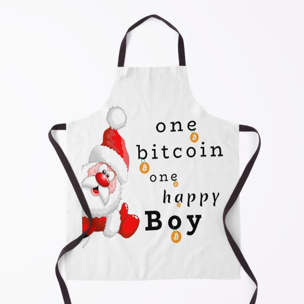Item preview, One Bitcoin, one happy boy designed and sold by LittleDyzell.