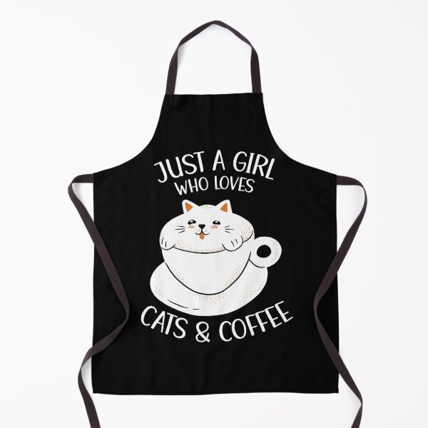 Item preview, Just A Girl Who Loves Cats And Coffee designed and sold by OnepixArt.