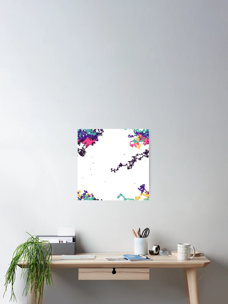 Thumbnail 2 of 3, Poster, Colorful Splashes designed and sold by beocca.