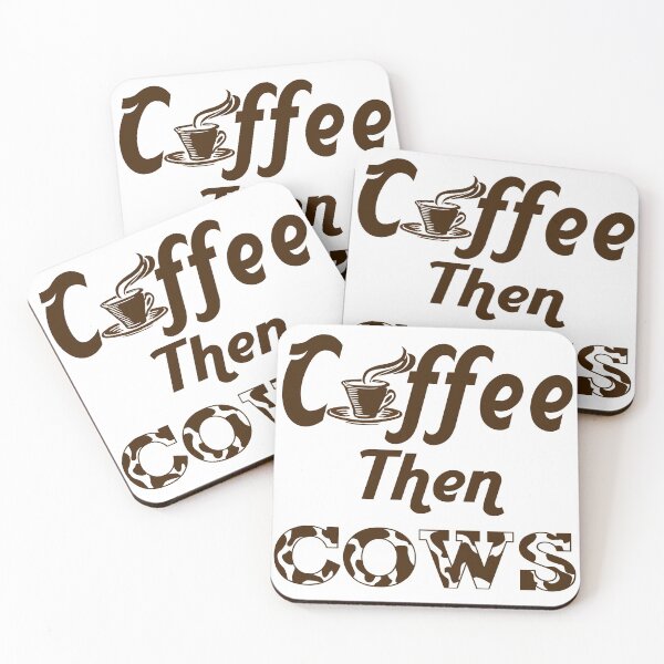Item preview, Coffee then cows designed and sold by CreacionsMeraki.