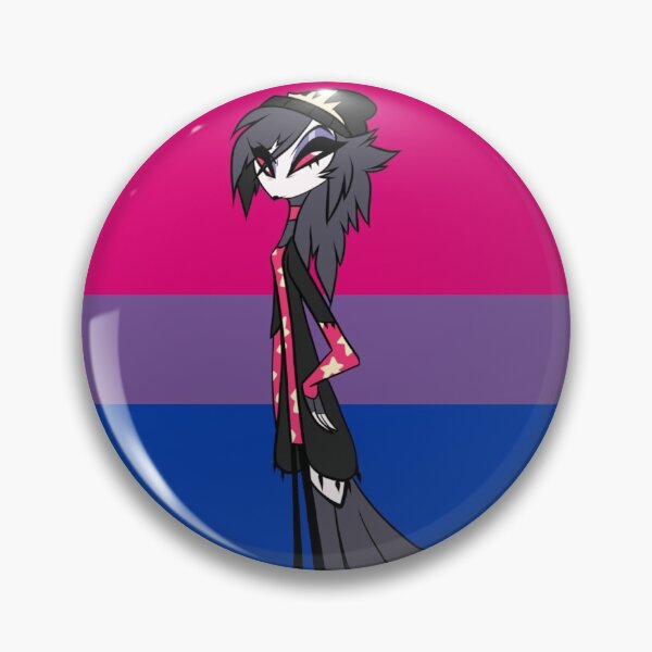 Item preview, Octavia Bisexual Pin  designed and sold by Cosplayshin.