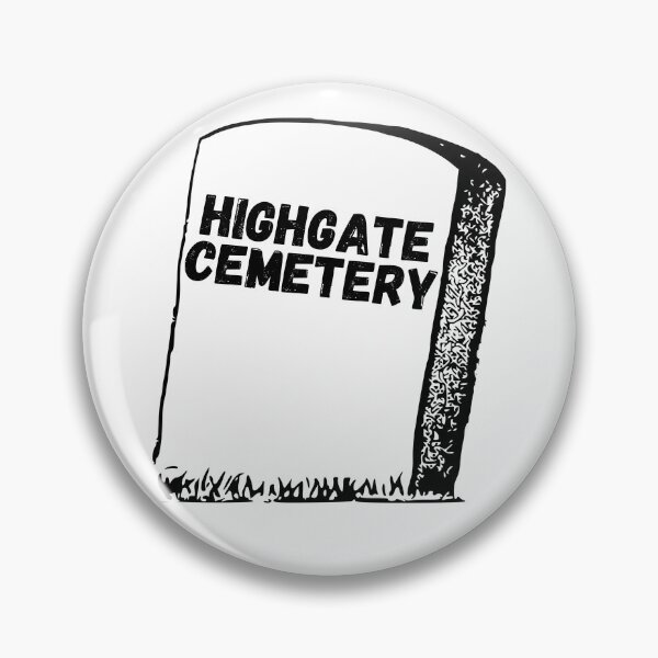 Item preview, Highgate Cemetery Graveyard Engraving designed and sold by Trendency ~.
