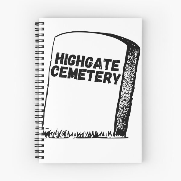 Item preview, Highgate Cemetery Graveyard Engraving designed and sold by Trendency ~.