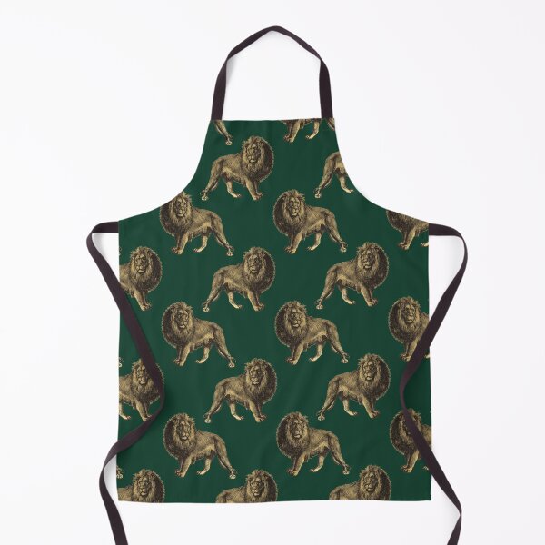Aperçu de l'œuvre Motif de lion, motif transparent coloré, motif coloré or et émeraude, le cadeau parfait créée et vendue par amrmab.