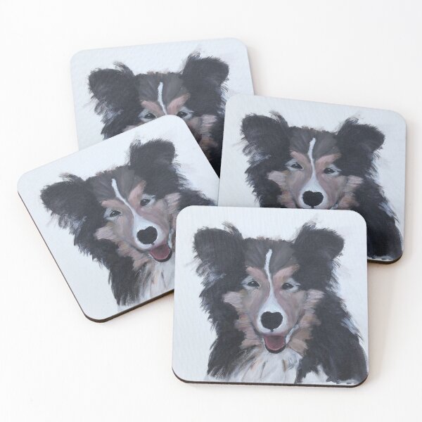 Item preview, Sheltie, adorable dog in acrylic designed and sold by Susanna Schorr.
