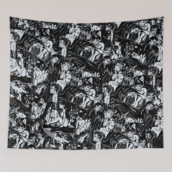 Item preview, Pandemonium ! Black  N White Shirt designed and sold by Deathoftheself.