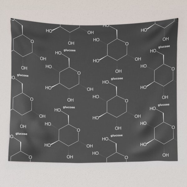Item preview, Glucose (White) designed and sold by ChemisTees.