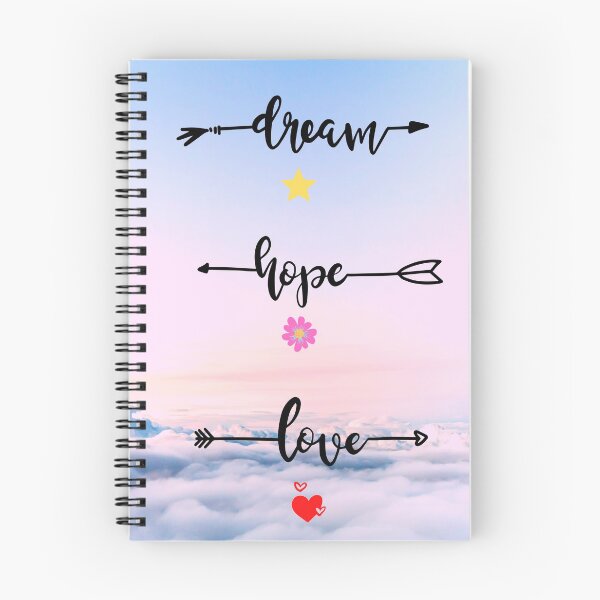 Item preview, Dream, Hope, Love, Inspirational Quote designed and sold by Saf-Lo.