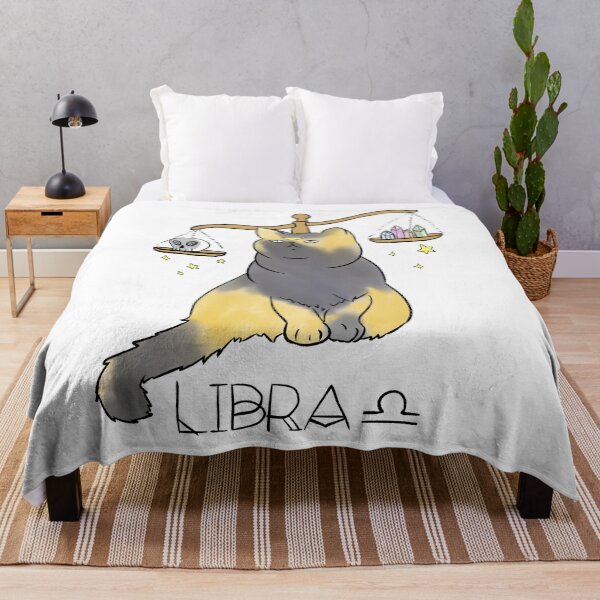 Item preview, libra cat designed and sold by rainbowcatnip.