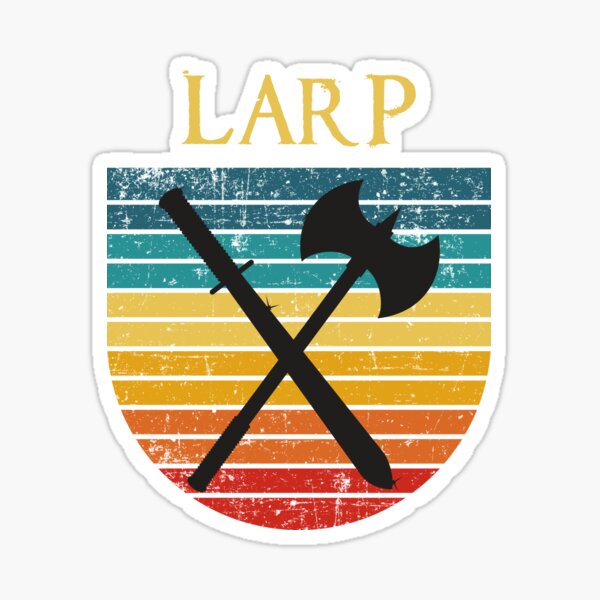Artikel-Vorschau von LARPing | LARP Schwert und Axt, designt und verkauft von weirdrelatives.