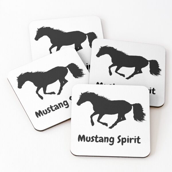 Item preview, Mustang Spirit with Horse Silhouette  designed and sold by IslandDrip.
