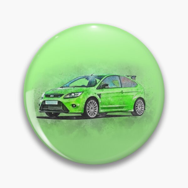 Item preview, Ford Focus RS Mk2 art illustration designed and sold by Hamilton illustrations.