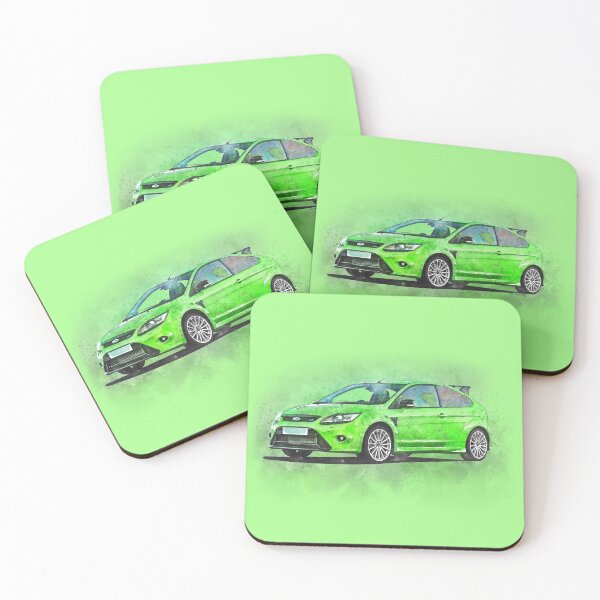 Item preview, Ford Focus RS Mk2 art illustration designed and sold by Hamilton illustrations.