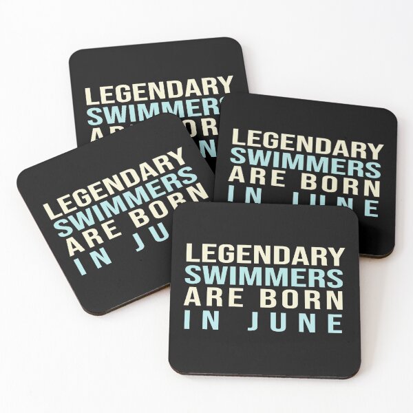 Item preview, Legendary Swimmers Are Born In June designed and sold by ZAstore.