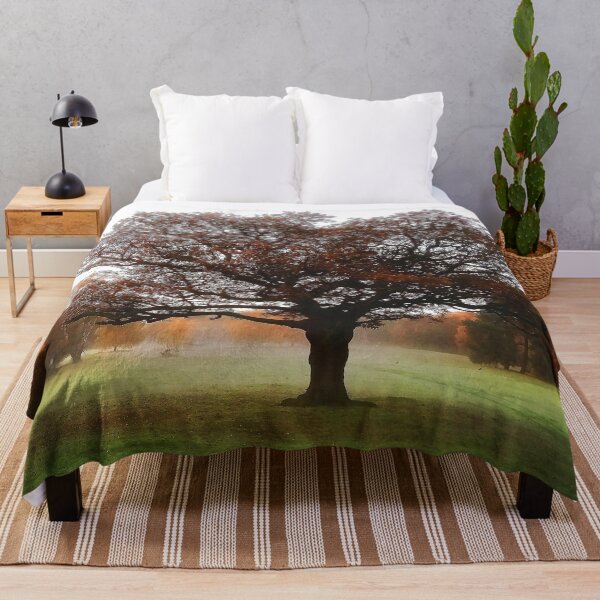 Item preview, Lonely Autumn Tree in the Morning designed and sold by ChibiKolossus.