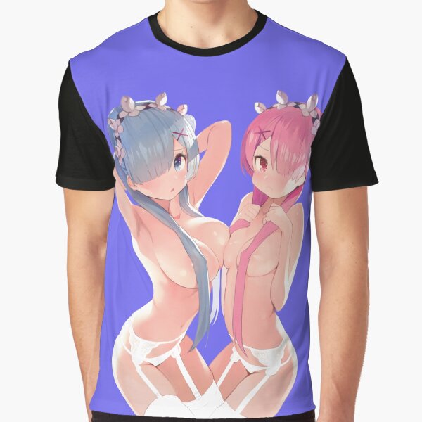 Rem and Ram Graphic T-Shirt