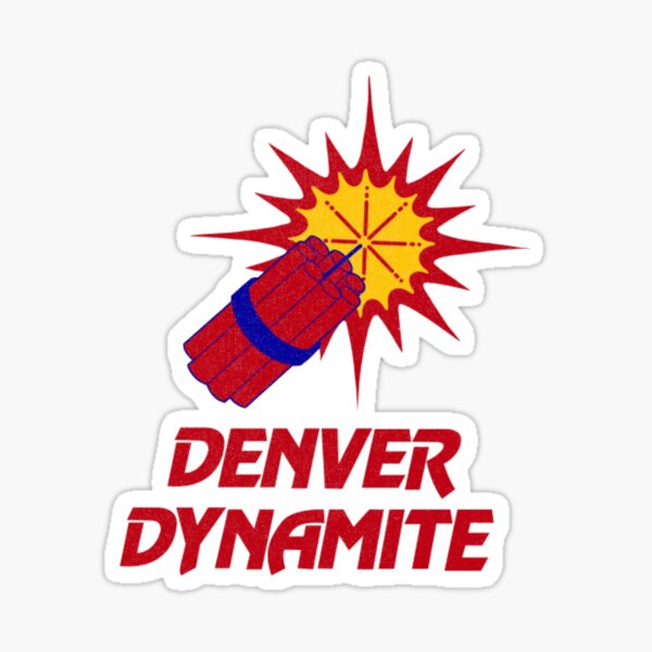 "Denver Dynamite AFL Arena Football League Vintage Logo" Sticker for Sale by kdpearce1 Redbubble