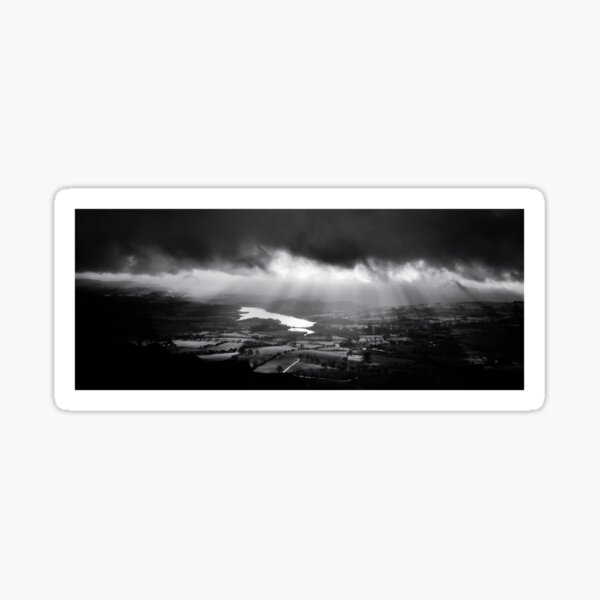 Tittesworth Reservoir From The Roaches Sticker