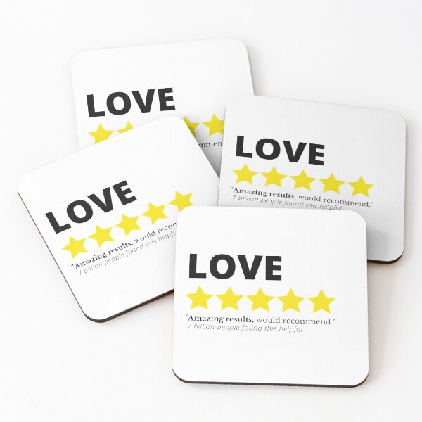 Item preview, Love | Review - Positive & Inspirational Message  designed and sold by RonVivero.
