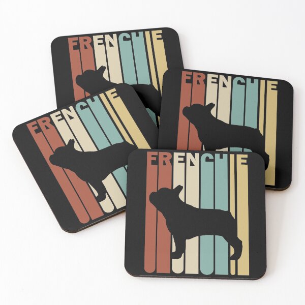 Item preview, French Bulldog Minimalist - Retro Frenchie designed and sold by FrenchiJunction.