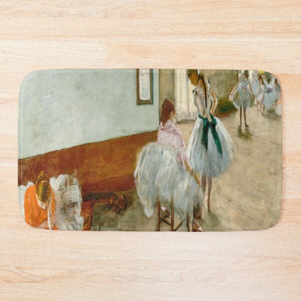 Item preview, Degas Ballet dance lesson realism oil painting designed and sold by katakania.