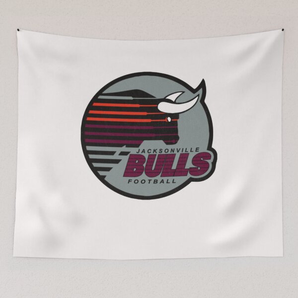 Item preview, Jacksonville Bulls  United States Football League (USFL) Vintage Logo designed and sold by A Little Bit of  Everything.