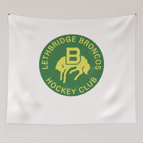 Item preview, Lethbridge Broncos Western Hockey League Vintage Logo designed and sold by A Little Bit of  Everything.