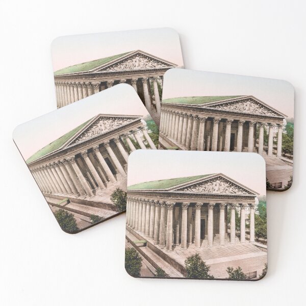Item preview, Madeleine Church - Paris France - Circa 1900 Photochrom designed and sold by warishellstore.