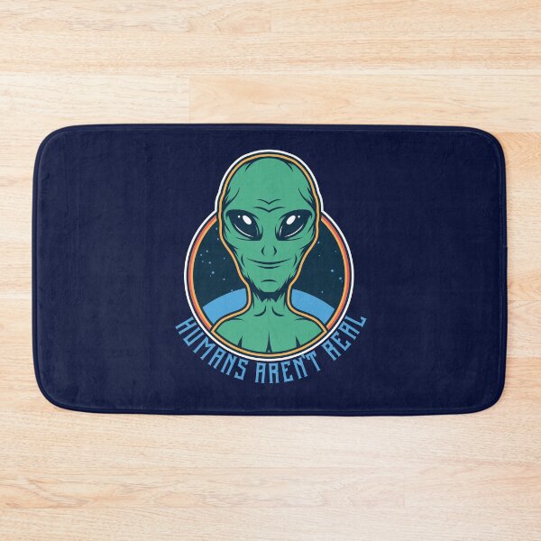 Item preview, alien saying Humans aren't real  designed and sold by Mande Arts.