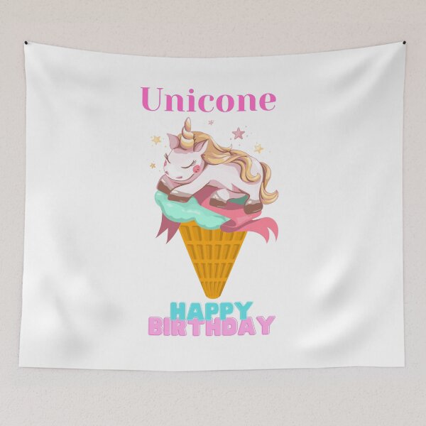 Item preview, Unicone Happy Birthday  designed and sold by Rpgpbp.