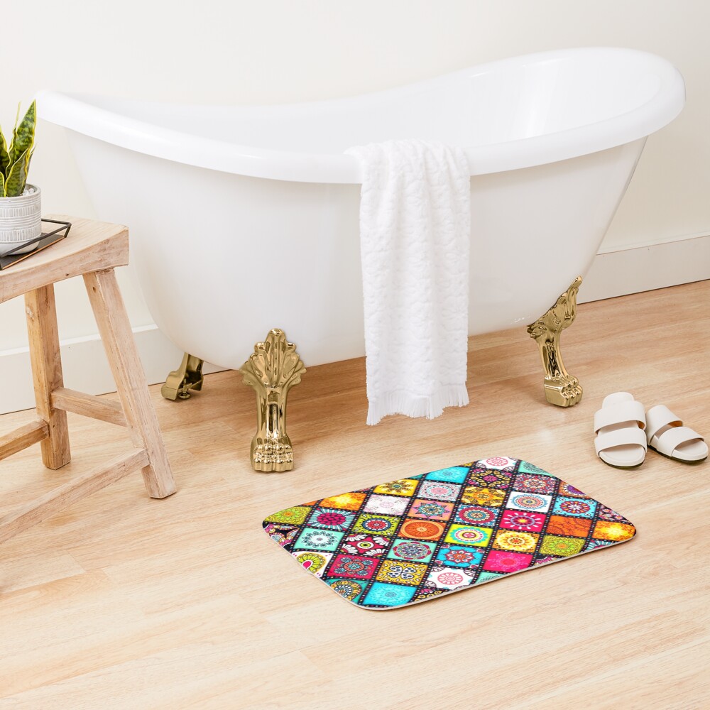 Item preview, Bath Mat designed and sold by IconPatterns.