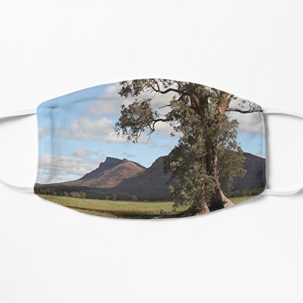Gumtree & Wilpena Pound, Flinders Ranges, Australia Flat Mask