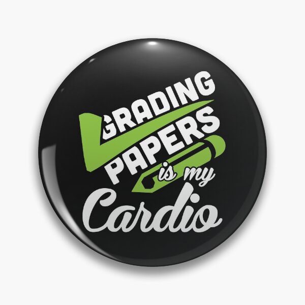 Item preview, Grading Paper is Cardio for Many Teachers designed and sold by rbtee8.