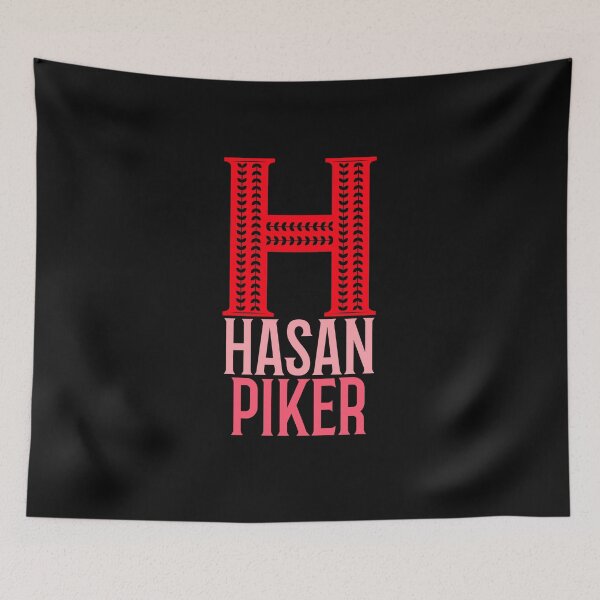 Item preview,  H for Hasan piker red designed and sold by max-art-lvl.