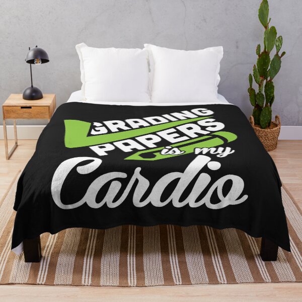 Item preview, Grading Paper is Cardio for Many Teachers designed and sold by rbtee8.