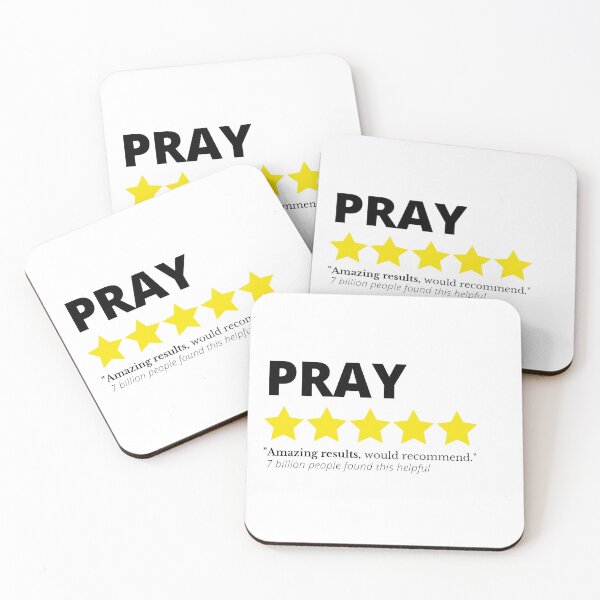 Item preview, Pray | Review - Positive & Inspirational Message designed and sold by RonVivero.