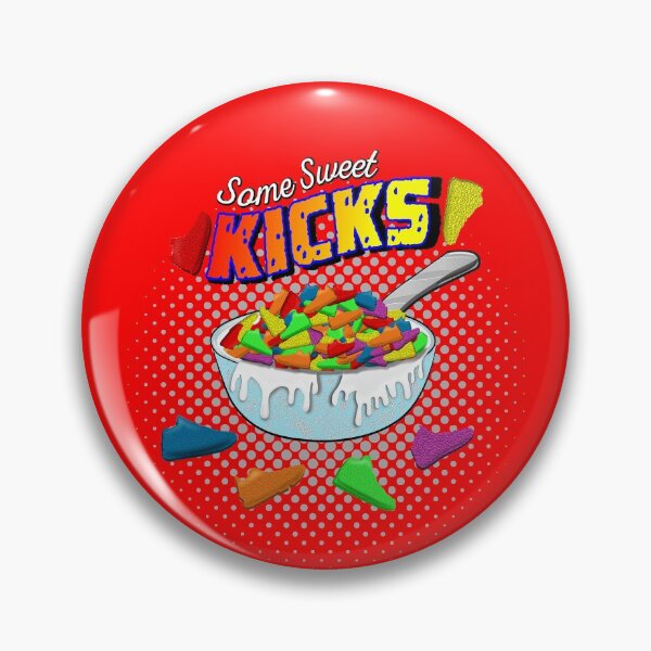 Item preview, Some Sweet Kicks -  ColorfulSneaker Cereal Design designed and sold by McFlyDesigns.