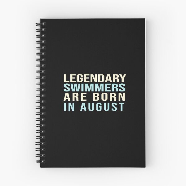 Item preview, Legendary Swimmers Are Born In August designed and sold by ZAstore.