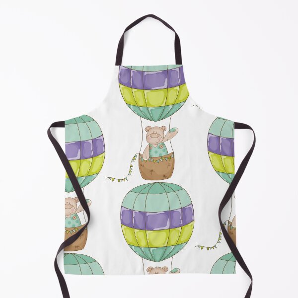 Item preview, Bear on hot air balloon, Flight Hot air balloon, Creative cartoon bear  designed and sold by Bashar-Design.