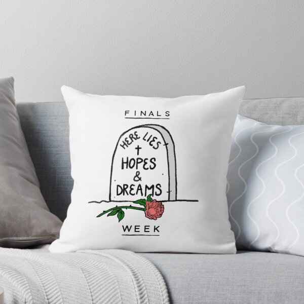 Item preview, Finals Week Tombstone designed and sold by Coteafee.