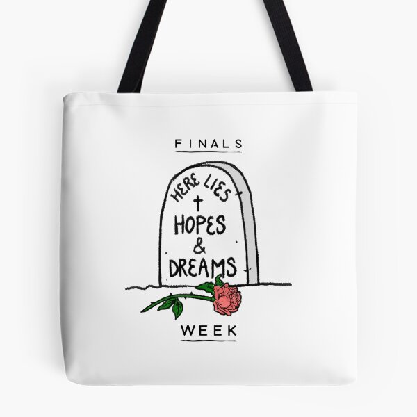 Item preview, Finals Week Tombstone designed and sold by Coteafee.