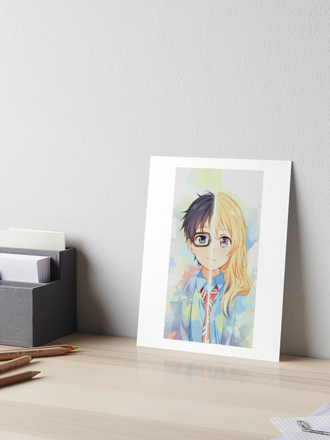 Shigatsu Wa Kimi No Uso Kaori Paint By Numbers - PBN Canvas