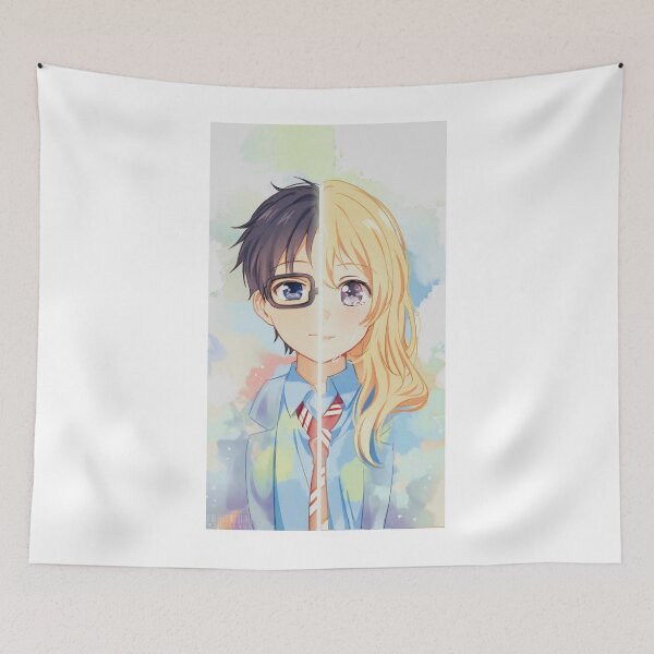 Item preview, Your Lie In April Shigatsu Wa Kimi No Uso Kaori Miyazono And Arima Kousei designed and sold by SDStore03.