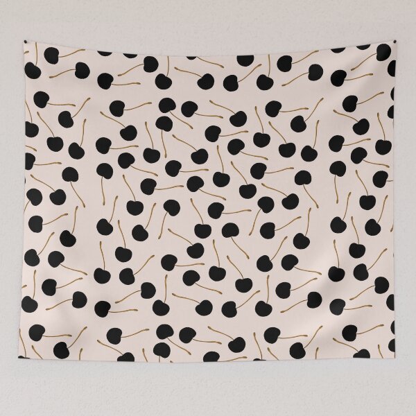 Item preview, Juicy black cherries - stylish pattern designed and sold by Print N Stuff by Cristina Stancu.