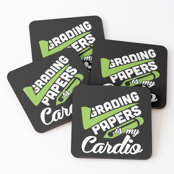 Item preview, Grading Paper is Cardio for Many Teachers designed and sold by rbtee8.