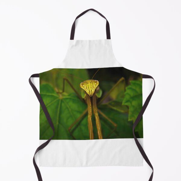 Item preview, Green Chinese Praying Mantis Macro closeup leaves 5 designed and sold by Frank Soos.