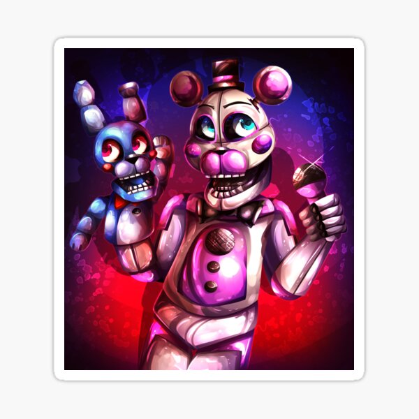 Funtime Freddy Stickers Redbubble - funtime freddy roblox decal