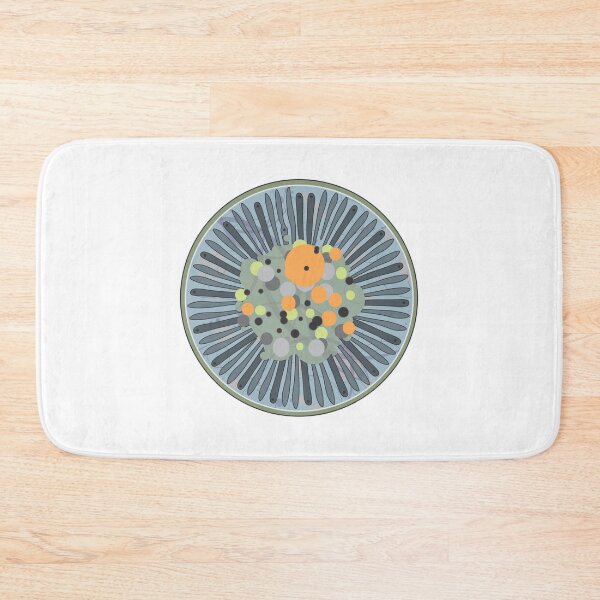 Item preview, Diatom - Lindavia comensis (artwork) designed and sold by DiatomsATTACK.
