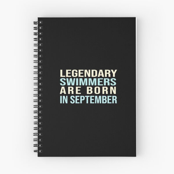 Item preview, Legendary Swimmers Are Born In September designed and sold by ZAstore.