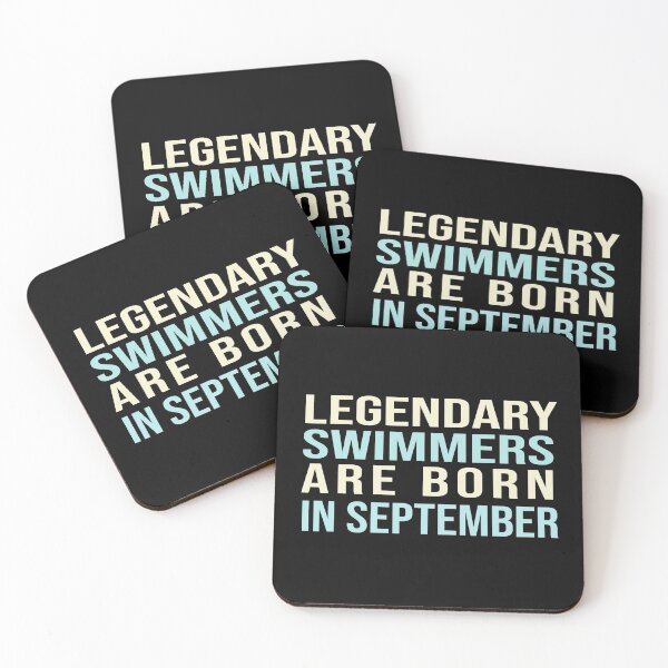 Item preview, Legendary Swimmers Are Born In September designed and sold by ZAstore.